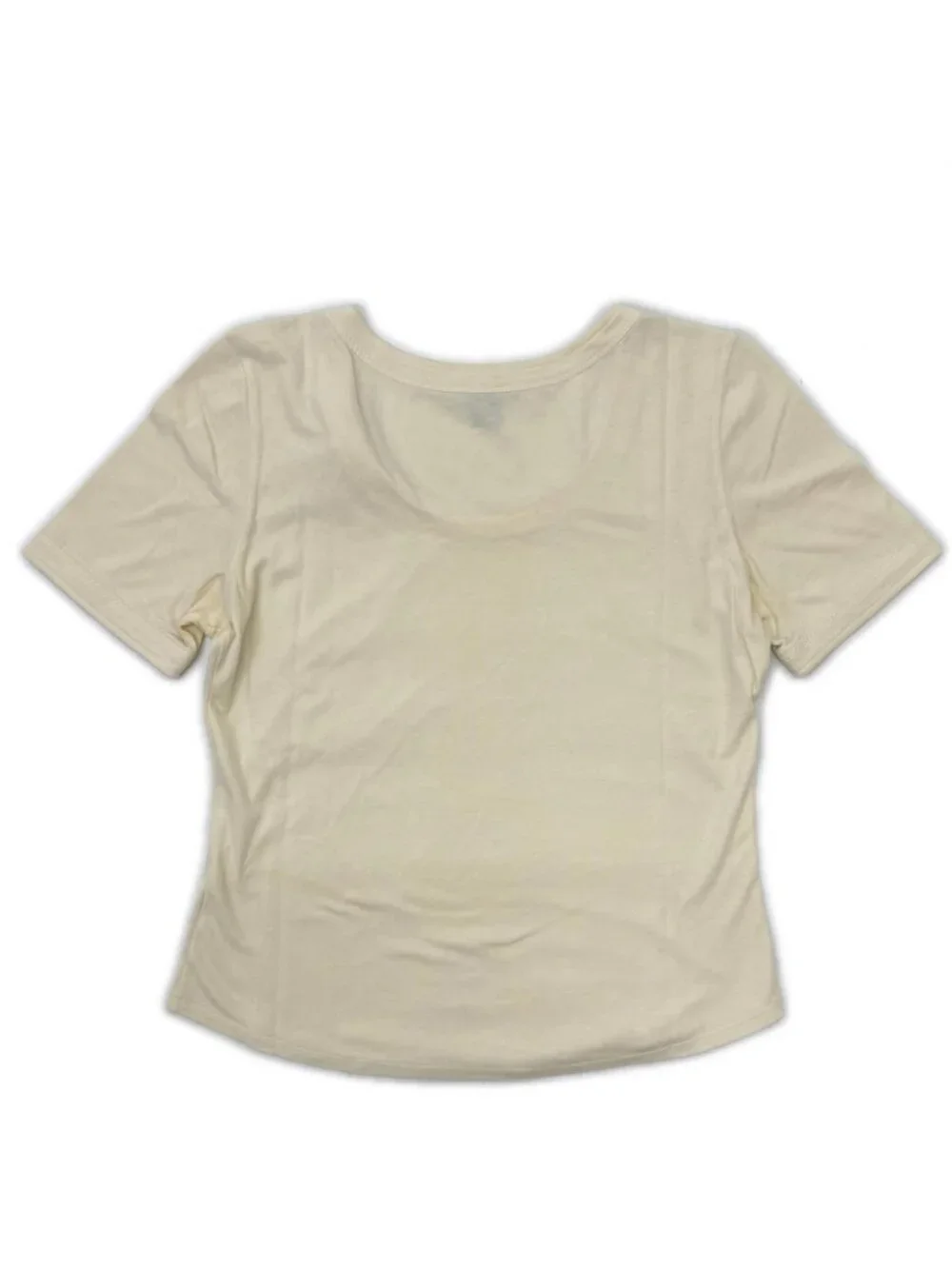 Louis Vuitton Ivory Ribbon Cotton Short Sleeve